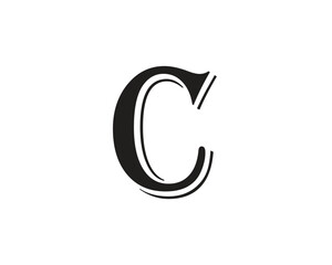 C creative logo design element