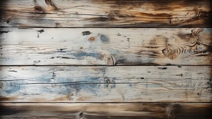 Fototapeta premium Light Rustic Wooden Texture Background - Top View of Wall, Floor or Table Surface