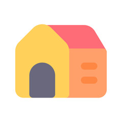 villa flat icon