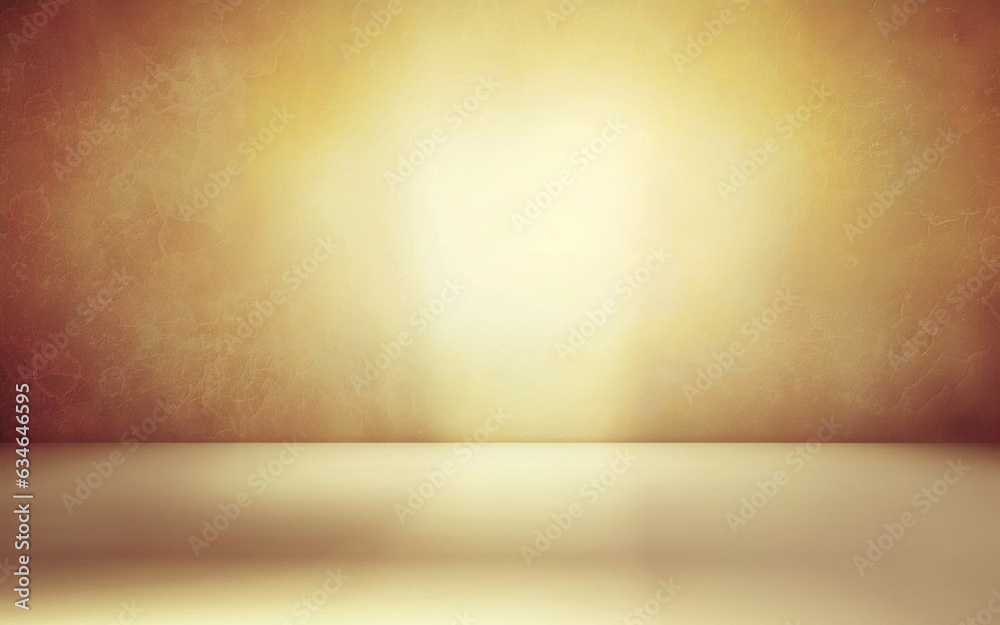 Canvas Prints minimal abstract background for product presentation. shadow and light on beige plaster wall.