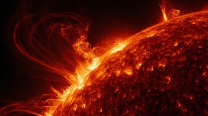 Solar dangers unfold as sunbursts, coronal eruptions, and solar winds threaten Earth, reminding us of the celestial power overhead. 'generative AI' 