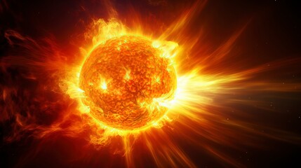 Solar dangers unfold as sunbursts, coronal eruptions, and solar winds threaten Earth, reminding us of the celestial power overhead. 'generative AI' 