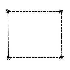 Doodle frame note cute 