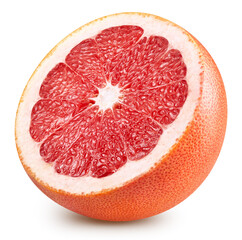 Grapefruit isolated on white background
