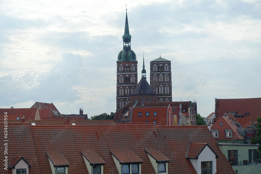 Poster kirche st. nikolai in stralsund