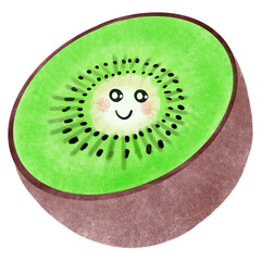Kiwi is a high vitamin C, low calorie fruit.