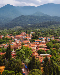 view of the city of kotor country. CUMALIKIZIK BURSA