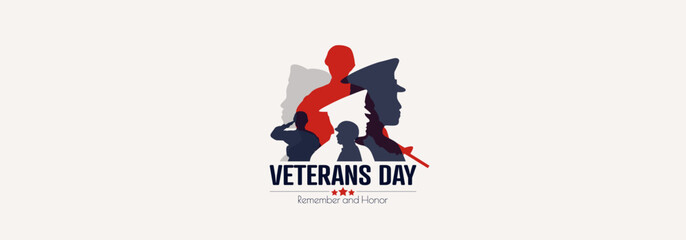 Veterans Day banner.