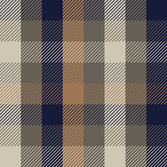 Seamless tartan pattern. Cell. Suitable for fashion textiles and graphics, packaging. the Madras palette. Seamless tartan pattern. Vector.