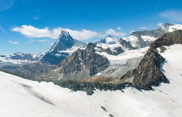 The Matterhorn in the Swiss Alps