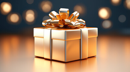 a beautifully wrapped surprise gift. template for designers for festive days.