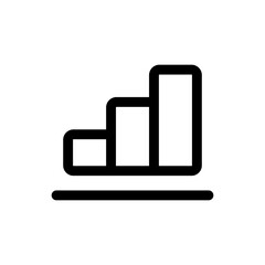 Simple Profit icon. The icon can be used for websites, print templates, presentation templates, illustrations, etc