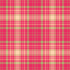 Vector check pattern of tartan background texture with a fabric seamless textile plaid.