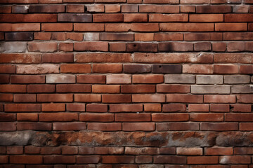 Fototapeta premium Brick wall background. Generative AI