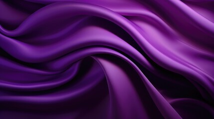 Purple Wave Silk Background