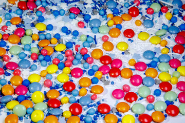 Fototapeta na wymiar colored candies 