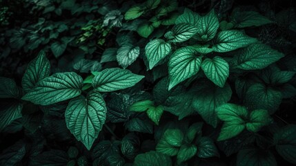 Green folliage leafs