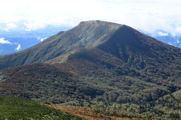 Obraz premium Climbing Mount Adatara, Fukushima, Japan