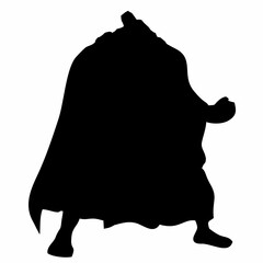 one of the characters in Japanese anime is big