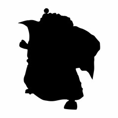 one of the characters in Japanese anime is big