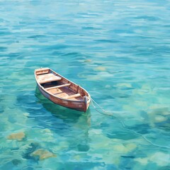 boat in the sea