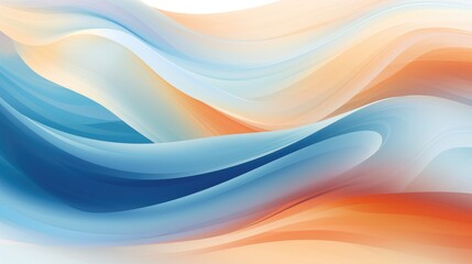 Abstract light background flowing waves
