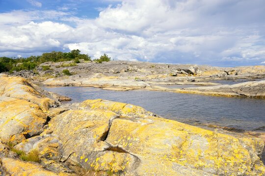 Landsort archipelago at the Swedish, Stockholm south coast