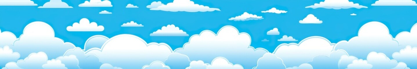 abstract blue background with clounds