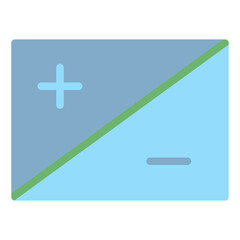 Fototapeta premium exposure icon flat style vector