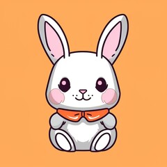 kawaii easter bunny