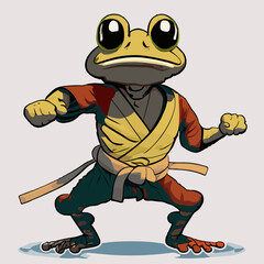 toad practicing karate 2023