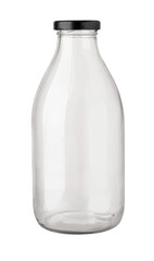 empty milk bottle