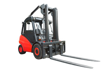 Powerful electric forklift 