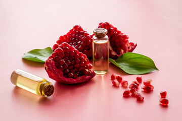 Treatment cosmetic product - pomegranate seed essential oil