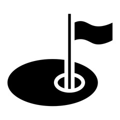 golf target glyph 