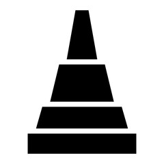 traffic cone glyph 