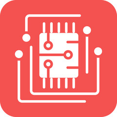 Vector Design Circuit Icon Style