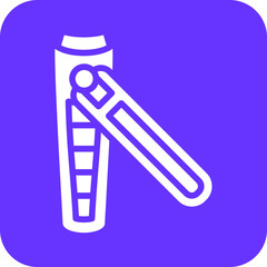 Vector Design Nail Clipper Icon Style