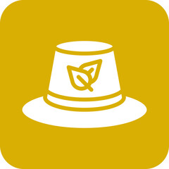Vector Design Farming Hat Icon Style