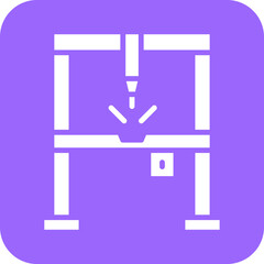 Vector Design Plasma Laser Icon Style