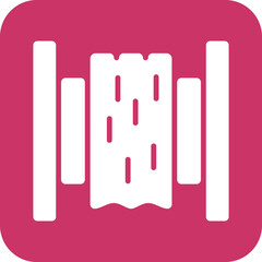 Vector Design Plumber Tape Icon Style