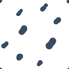 transparent seamless hand-drawn spots