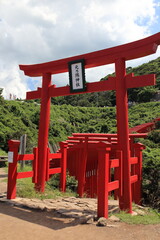 Scenery of "Motonosumi Shrine" in Yamaguchi Prefecture, Japan