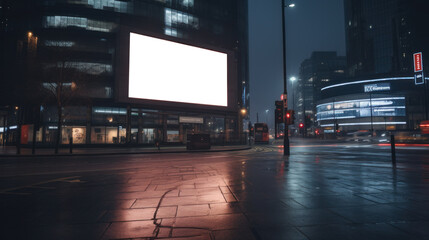 Biilboard on the street