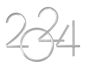 new year 2024 silver number
