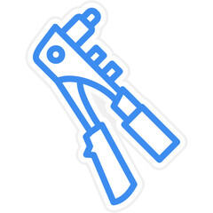 Vector Design Riveter Icon Style