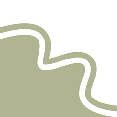 Corner Blob with Outline Element