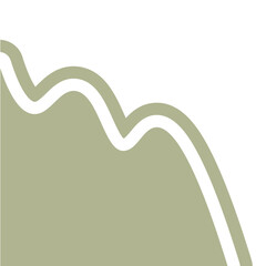 Corner Blob with Outline Element