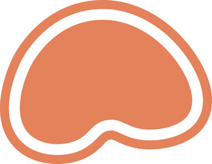 Blob with Outline Element