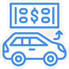 Vector Design Equity Lease Icon Style